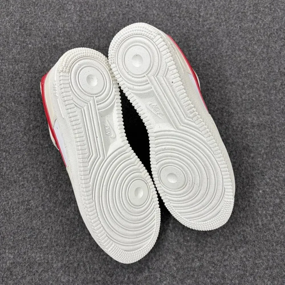 Nike Air Force 1 Low '07 Womens size 8.5 Next Nature Pale Ivory Red